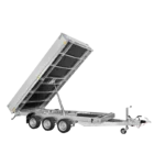 Remorque benne K140620435003BE - 3500 kg (406x204) Triple - SARIS – Image 2