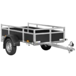 Remorque Bois Classic Wood ASF 75 - PTAC 750 kg (205 x 113) - SARIS