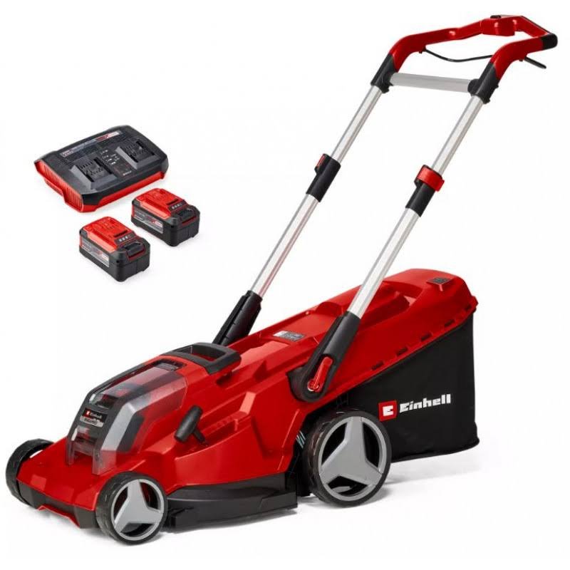 z1 (1) Einhell RASARRO 36/42 avec 2 batteries 5,2 Ah Tondeuse à gazon à batterie Einhell RASARRO 36/42 (2×5,2 Ah) – Image 1